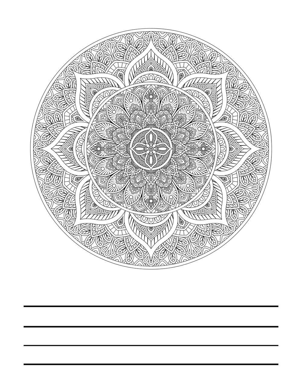 Immersive mandala sample